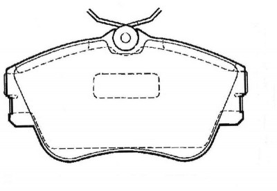 Grantex - DISC BRAKE PAD PAS-542 for VOLKSWAGEN trucks, original ...